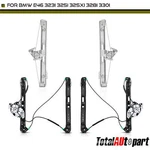 4PCS Power Window Regulator For Bmw E46 323I 325I 325XI 328I 330I Front And Rear. Fixed Price $106.39.