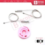 Window Regulator Repair Set Rear Left Right Door For Bmw 7 Series E38 94-2001. Fixed Price $15.20.