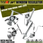 4PCS Window Regulator With Motor Front & Rear For Nissan Versa Tiida 2007-2013. Fixed Price $157.18.