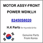 82450-S8020 Hyundai Motor Assy-front Power Wdw,lh New Genuine Oem Part. Fixed Price $65.99.