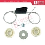 Rear Window Regulator Repair Set For Mini Cooper R52 R57 2004-2015 Convertible. Fixed Price $23.00.