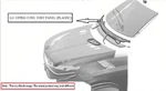 Windshield Wiper Cowl Grille Vent Panel Oem 2017 Mini Countryma 51-71-7-380-739. Fixed Price $90.00.