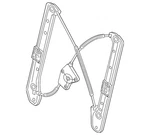 Genuine Volkswagen Window Regulator 3CM-837-462. Fixed Price $48.48.
