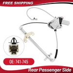 Power Window Regulator With Motor Rear Right Fits 2001-2005 Honda Civic 1.7L. Fixed Price $28.99.