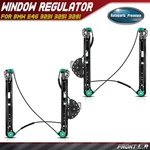 2X Front Left & Right Power Window Regulators W/o Motor For Bmw E46 323I 325I. Fixed Price $58.99.