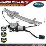 Power Window Regulator &motor For Infiniti G37 09-13 Q40 G35 G25 Sedan Rear Left. Fixed Price $46.59.