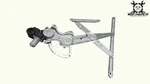 Oem Toyota Sienna 2015-20 Rear Driver Side Door Window Regulator & Motor. Fixed Price $97.84.
