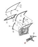 Used Dodge Oem Front Lh Side Window Regulator Motor By Denso 05012545AD Intrepid. Fixed Price $39.00.
