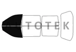 Precut Film Front Windows For Mitsubishi Expo 4 Doors Wagon 1992-96 Tint. Fixed Price $26.98.