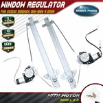 2PCS Power Window Regulators W/ Motor For Suzuki Sidekick 1991-1998 Rear 4-DOOR. Fixed Price $91.99.
