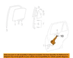Used Rear Door Window Regulator Fits: 2005 Lexus RX330 Grade. Fixed Price $135.70.