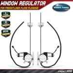 2X Power Window Regulator With Motor For Freightliner FLD112 120 132 Front Side. Fixed Price $82.89.