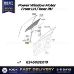 Genuine Power Window Motor Front Lh/rear 82450BE010 For Hyundai Kona. Fixed Price $144.00.