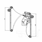 Tyc 660500 Power Window Motor And Regulator Assembly For Select 97-03 Bmw Models. Fixed Price $95.99.