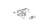 Genuine Mercedes-benz Window Lifter 140-720-29-46. Fixed Price $154.98.
