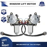 2X Window Lift Motors Fit For 2002-2006 Infiniti Q45 4.5L Rear Left And Right. Fixed Price $59.99.
