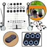 2 Door Universal Power Window Kit Blue Led Black Billet Daytona Series Switches. Fixed Price $599.95.