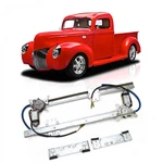 Autoloc Flat Glass Power Window Conversion Kit 1940 Ford Pickup Truck Panel. Fixed Price $349.95.