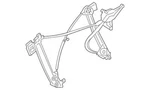 Genuine Ford Window Regulator FR3Z-6323208-D. Fixed Price $134.09.
