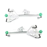 For Cadillac Cts 2003-2007 Window Regulators Rear Driver And Passenger Side Pair. Fixed Price $92.79.