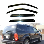 Fits 04-10 Dodge Durango Sedan Window Visors Rain Sun Guard Vent 4PC Set. Fixed Price $39.99.