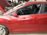 Used Front Left Door Assembly Fits: 2017 Hyundai Elantra Electric Hatchbac. Fixed Price $153.00.