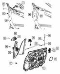 Genuine Mopar 2007-2010 Dodge Avenger Motor Window Regulator Right 68020566AA. Fixed Price $87.99.