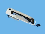 Genuine Mopar Exterior Door Handle Left 1UJ831W7AK. Fixed Price $178.18.
