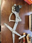 Bmw E30 Convertible Front Left Driver Window Regulator + Motor 87-91 318I 325I. Fixed Price $150.00.