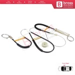 Window Regulator Repair Kit Right Door For Vw Eos 1F7 1F8 2006-2015 Convertible. Fixed Price $16.15.
