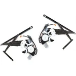 Power Window Regulator Set For 1992-1995 Honda Civic Front Coupe With Motor. Fixed Price $96.95.