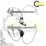 Front Lh Rh Fit 1992-2014 Ford E150 E250 E350 Window Regulator With Motor. Fixed Price $74.19.
