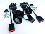 Bmw E10 Automatic Seat Belt Black Set Of Pieces 1502 1602 1802 2002 - New. Fixed Price $161.93.