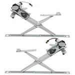 Fit For Jeep Grand Cherokee Zj Front With Motor 93-98 2X Power Window Regulator. Fixed Price $81.90.