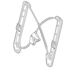 Genuine Volkswagen Window Regulator 3CN-837-462-A. Fixed Price $36.97.