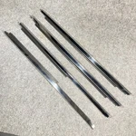 Toyota Corolla KE70 TE71 TE72 Gl Dx Sedan 4 Door Linning Chrome Window. Fixed Price $135.00.