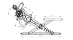 Power Window Regulator With Motor For 05-10 Scion Tc Front Passenger Right. Fixed Price $79.00.