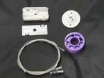 Rear Left Driver Lh Window Regulator Repair Kit For Bentley Continental Gt 03-10. Fixed Price $89.97.