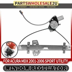 Rear Right Power Window Regulator W/ Motor For Acura Mdx 2001-2006 Sport Utility. Fixed Price $38.99.