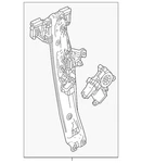 Genuine Gm Window Regulator 85025796. Fixed Price $88.95.