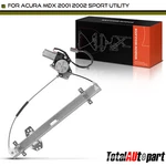 Power Window Regulator W/ Motor For Acura Mdx 2001-2002 Front Left Driver Side. Fixed Price $49.99.