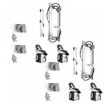 4-DOOR Flat Glass Window Kit For 1958 Gmc PM250 Precision Billet W/switches. Fixed Price $695.79.