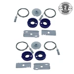 For Bentley Continental Gt 2003 2010 Rear Left & Right (2X) Window Regulator Rep. Fixed Price $89.99.