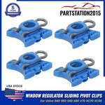 Pack New Window Regulator Sliding Pivot Clips Fits Volvo XC70 XC90 3509416. Fixed Price $7.48.