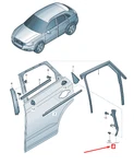 New Audi Q3 Rear Left Window Regulator Guide 8U0839067B Original No Duties. Fixed Price $40.08.