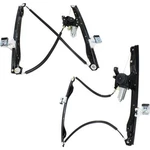 Power Window Regulator Set For 2002-09 Chevy Trailblazer Envoy Front With Motor. Fixed Price $87.80.