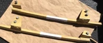 Mg Midget Window Rear Channel Assemblies. Fixed Price $62.00.