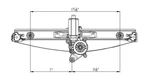 Power Window Regulator With Motor For 99-05 Bmw 3 Series Sedan/wagon Rear Right. Fixed Price $57.00.