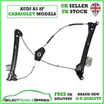 New Audi A5 8F Cabriolet Drivers Right Front Door Window Regulator 2009-2016. Fixed Price $95.74.