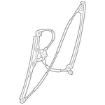 Genuine Bmw Window Regulator 51-33-7-197-920. Fixed Price $244.26.
